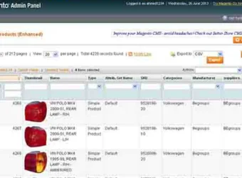 magento product management