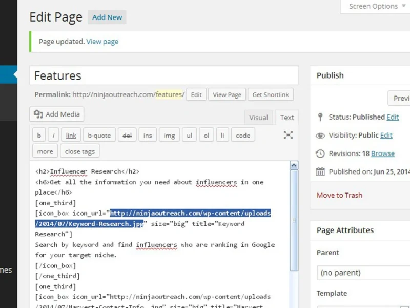 wordpress blog management