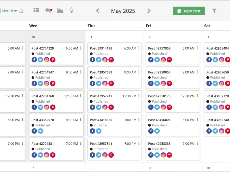 Social media management